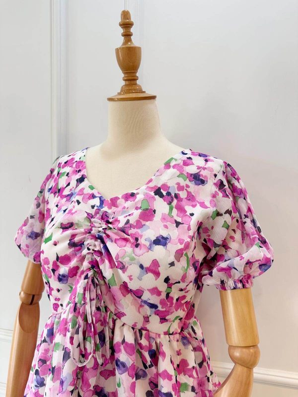 BLUSH BREEZE - FLORAL BLOUSE - Image 2